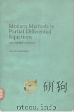 Modern methods in partial differential equations 1977 PDF电子版封面