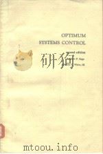 OPTIMUM SYSTEMS CONTROL PDF电子版封面 0136382967