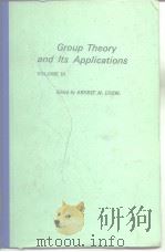 Group theory and its applications v.3 PDF电子版封面