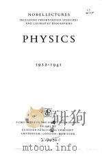 Physics 1922-41 PDF电子版封面