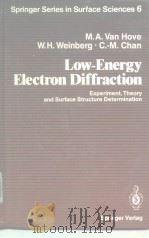 Low-Energy Electron Diffraction PDF电子版封面
