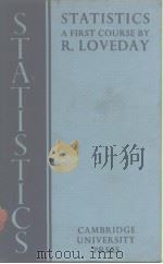 A FIRST COURSE IN STATISTICS PDF电子版封面