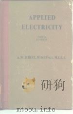 APPLIED ELECTRICITY PDF电子版封面