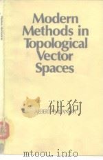 Modern Methods in Topological Vector Spaces PDF电子版封面 0070701806