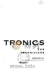 Electronics for technicians（ PDF版）