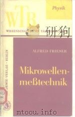 Mikrowellenme Btechnik PDF电子版封面