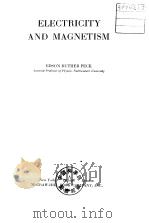 ELECTRICITY AND MAGNETISM（ PDF版）