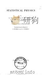 Statistical physics.     PDF电子版封面     