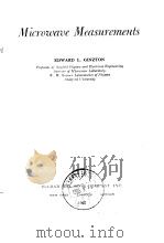 Microwave Measurements（ PDF版）