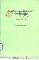 Topology and Geometry for Physicists PDF电子版封面 0125140800