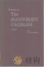 Lectures on The Many-Body Problem VOL.1 PDF电子版封面