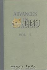 ADVANCES IN CATALYSIS AND RELATEDSUBJECTS VOL.5 PDF电子版封面