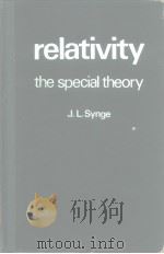RELATIVITY:THE SPECIAL THEORY PDF电子版封面