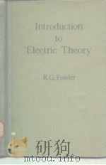 Introduction to Electric Theory PDF电子版封面