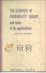 The Elements of Probability Theory and some of its Applications PDF电子版封面