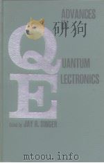 Advances in Quantum Electronics PDF电子版封面