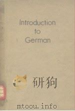 Introduction to German PDF电子版封面