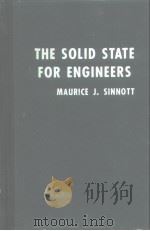 The Solid State for Engineers PDF电子版封面