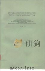 INTERACTION OF RADIATION WITH CONDENSED MATTER VOL II（ PDF版）