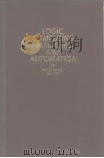 Logic computing machines and automation PDF电子版封面
