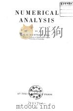NUMERICAL ANALYSIS（ PDF版）