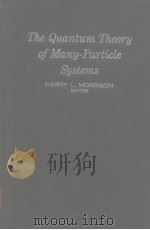 The Quantum Theory of Many-ParticleSystems PDF电子版封面