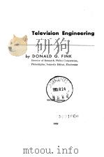 Television Engineering PDF电子版封面