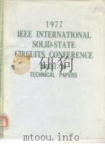1977 IEEE International Solid-State Circuits Conference PDF电子版封面