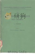 THEORIE QUANTIQUE DES CHAMPS PDF电子版封面