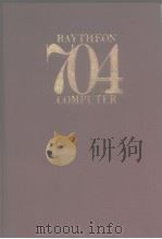Raytheom 704 computer user's manual. PDF电子版封面