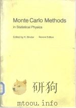 Monte Carlo Methods in Statistical Physics PDF电子版封面