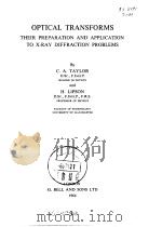 OPTICAL TRANSFORMS PDF电子版封面