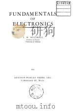 FUNDAMENTALS OF ELECTRONICS（ PDF版）