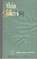 THIN FILMS PDF电子版封面