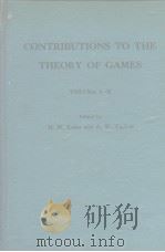 CONTRIBUTIONS TO THE THEORY OF GAMES VOL.1 PDF电子版封面