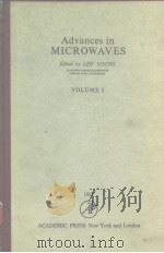 Advances in MICROWAVES VOLUME 2 PDF电子版封面