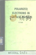 POLARIZED ELECTRONS IN SURFACE PHYSICS PDF电子版封面 9971978490