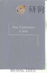 Phase Transformations in Solids PDF电子版封面