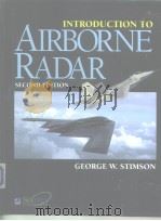 INTRODUCTION TO AIRBORNE RADAR PDF电子版封面 1891121014