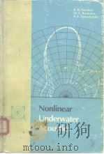 Nonlinear Underwater Acoustics PDF电子版封面