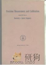 Precision Measurementand Calibration（ PDF版）