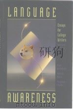 LANGUAGE AWARENESS Essays for College Writers PDF电子版封面 0312137478