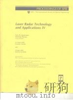 Laser Radar Technology and Applications IV PDF电子版封面 0819431818