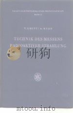 Technik des messens radio aktiver strahlung（ PDF版）