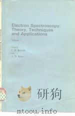 Electron spectroscopy techniques and applications v.2 1978 PDF电子版封面