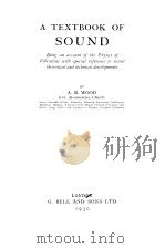 A Text-book of Sound PDF电子版封面