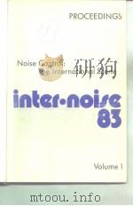 Noise Control:The lnternational Scene (Volume 1、2) PDF电子版封面