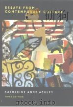 ESSAYS FROM CONTEMPORARY CULTURE Third Edition PDF电子版封面