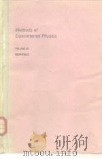 Methods of Experimental Physics VOL.20 PDF电子版封面