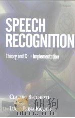 SpeechRecognition Theory and C++ Implementation PDF电子版封面